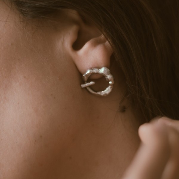 Q earrings